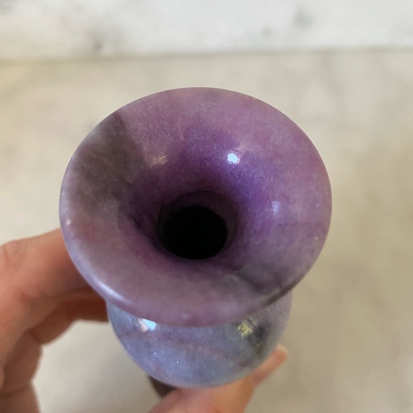 Purple Stone Mini Vase - Picture 2 of 6